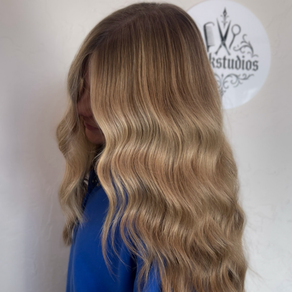 Balayage at Mak Studios in Mckinney, TX