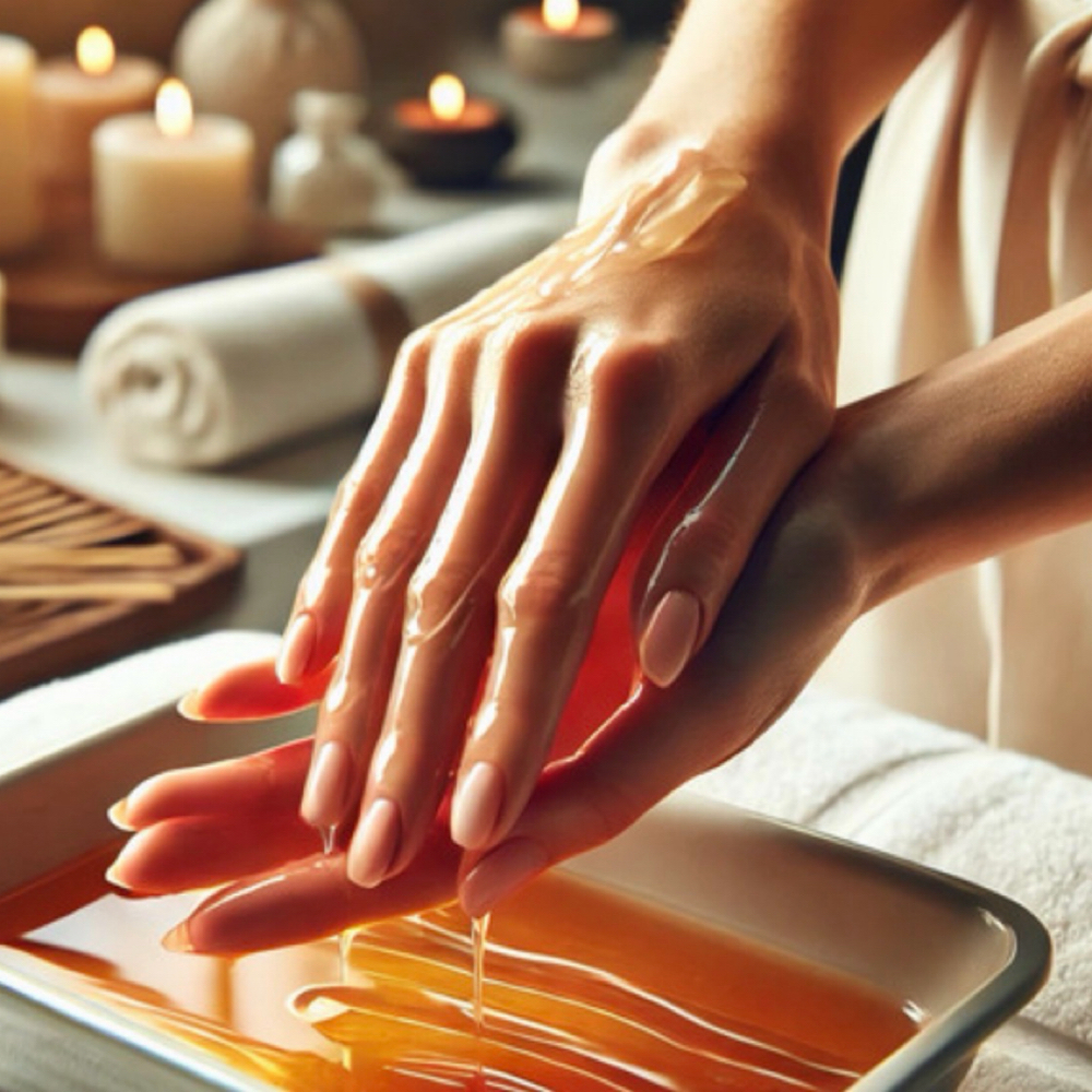 Paraffin Treatment at Angela’s Nail Studio in Canton, MI