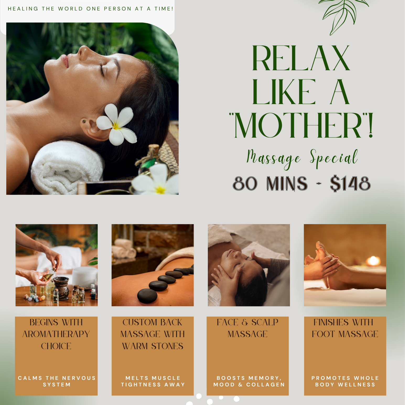 Relax Like a Mother Special – 💐 at Organic Massage,  LLC in Venice, FL