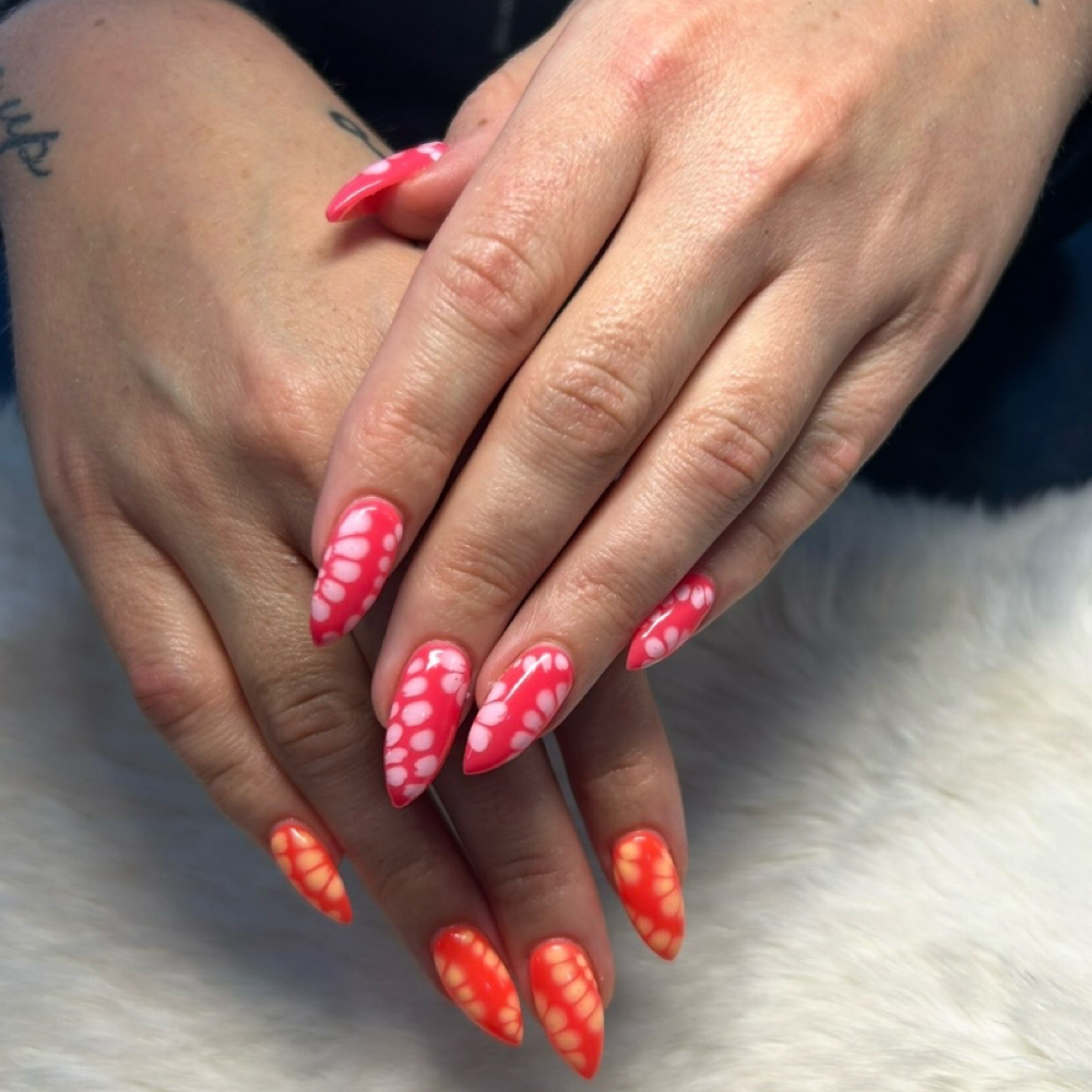 Full Set W/ Nail Art at K&E Nail Studio in Rapid City, SD