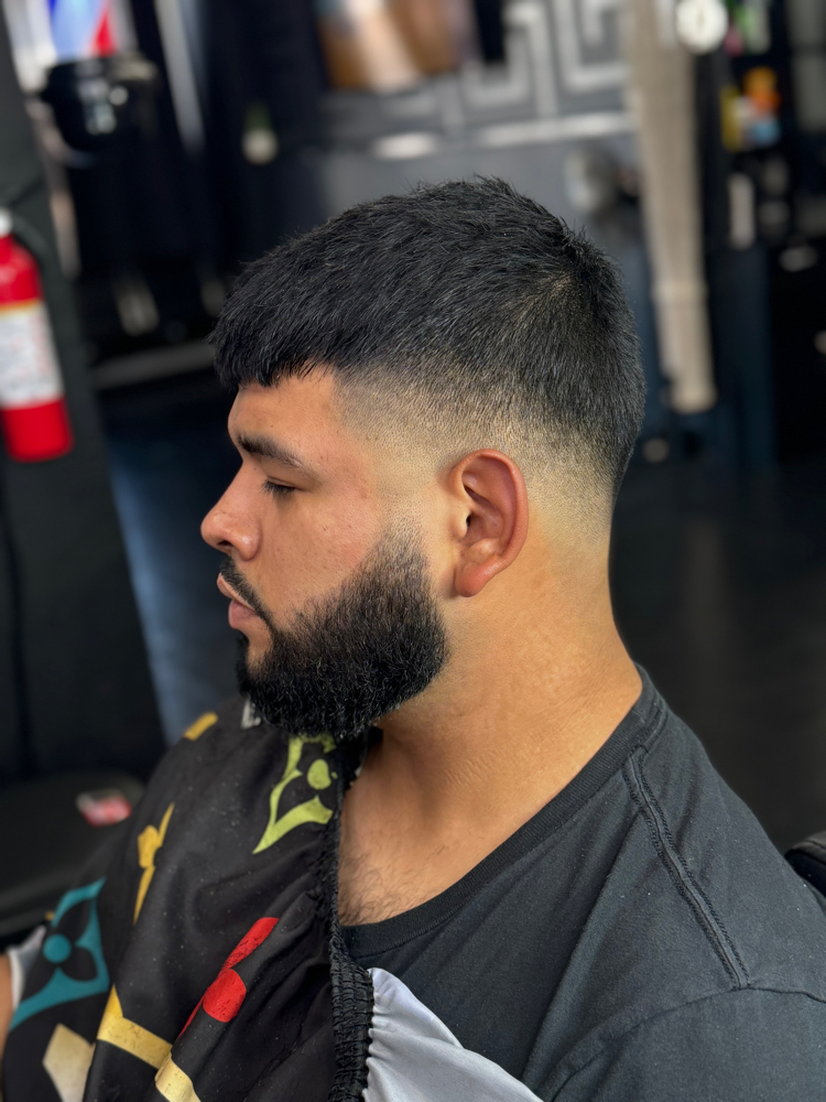 Haircut (w/Beard)