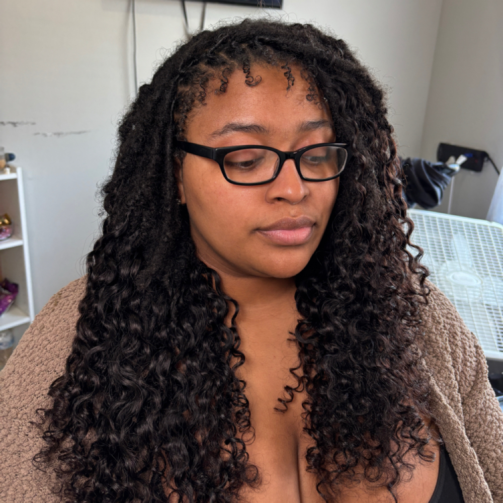 ADD ON Curly Ends Hair included at Simara co. in Riverview, FL