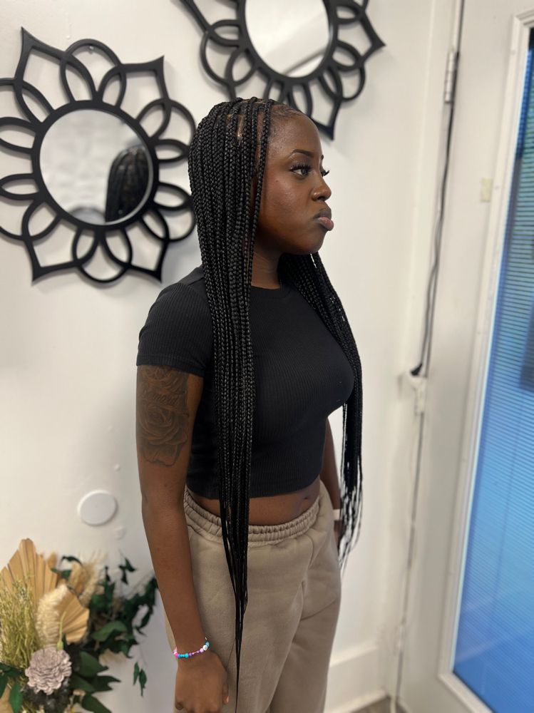 Knotless Smedium Waist Length