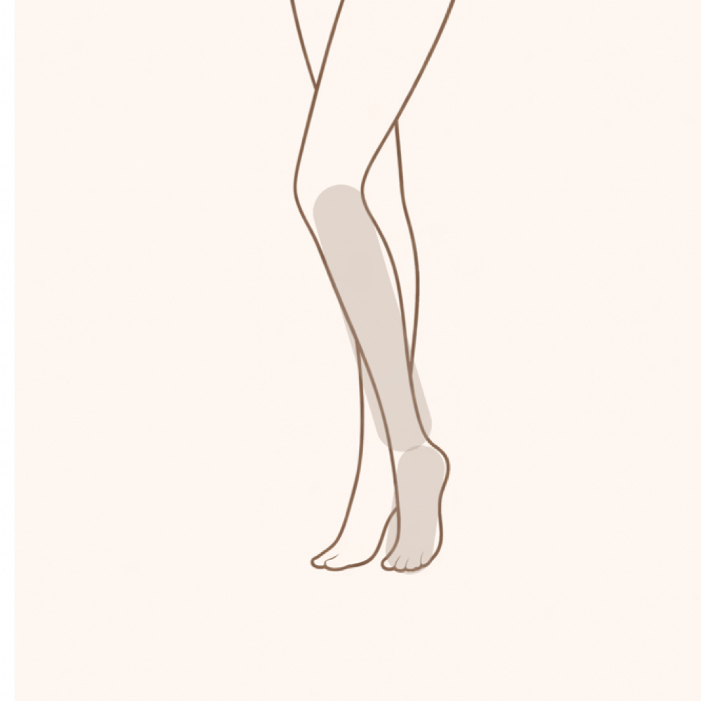 Lower Legs at Bare Society | Wax Lounge in Milton, WA