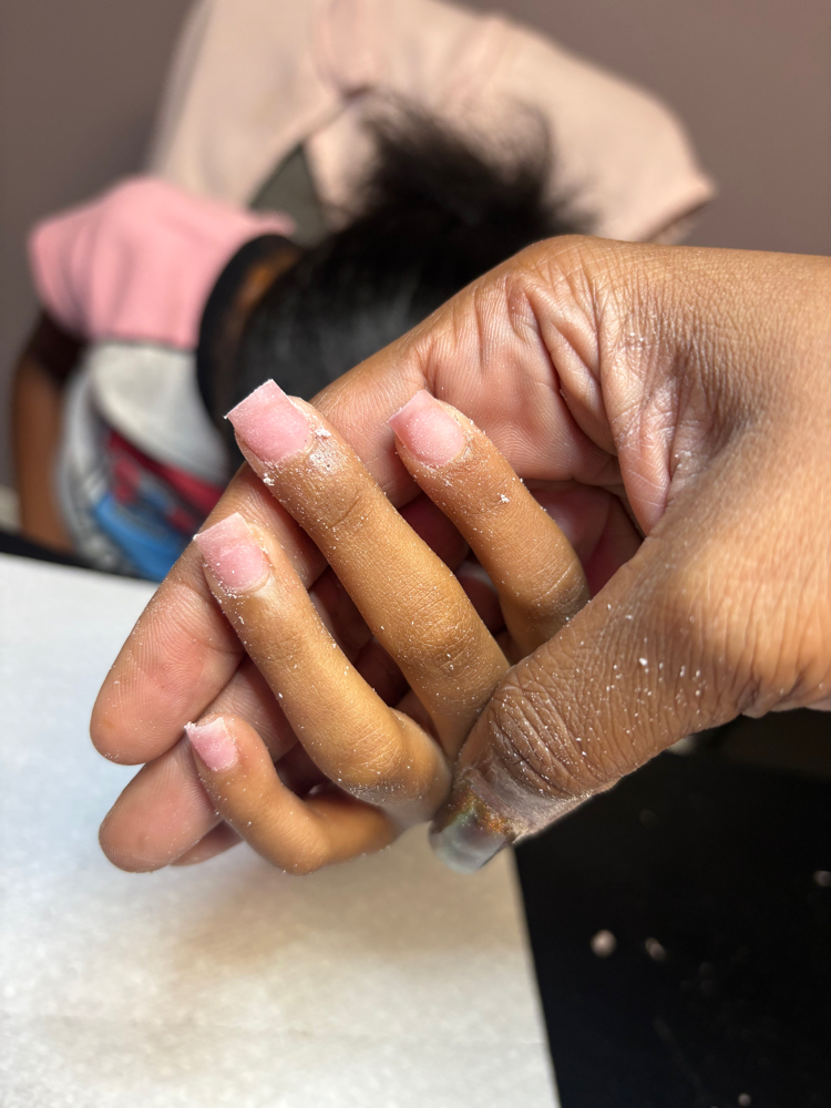 Arcylic Cut Down at Qua Nailed It in Thomasville, NC