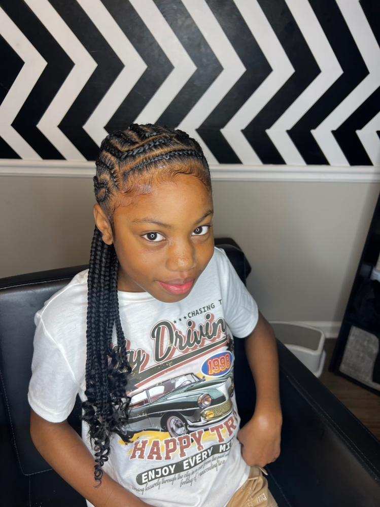 Kids Natural Braids (ages 8-12)