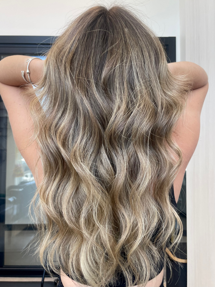 Partial Balayage & Blowdry