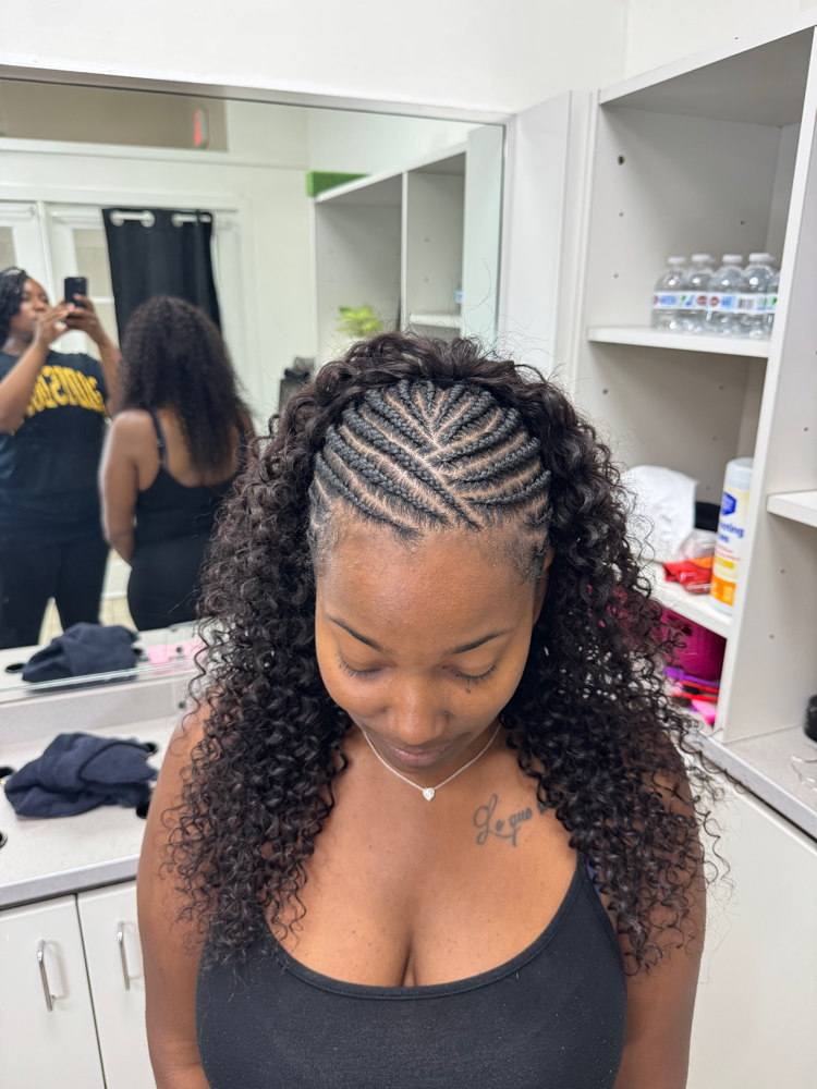 Fulani Quickweave at Ashley Nicole's Beauty Bar in Oxon Hill, MD