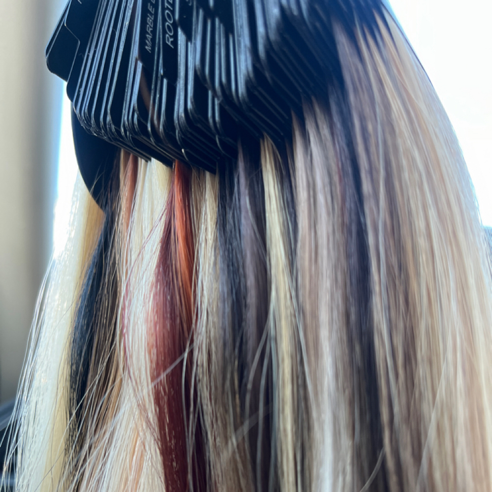 Clip In Install at The Bronde Bungalow in Newtown Square, PA