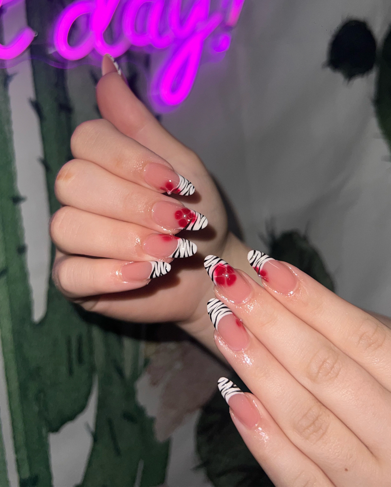 s/m acrylic nail set