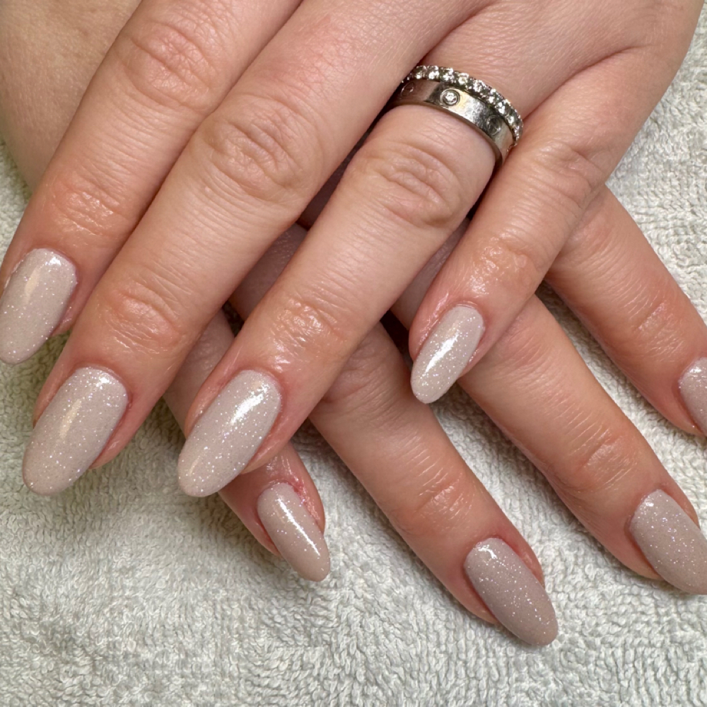 Fiber Gel with Keratin Manicure at Nettle’s Nail Bar in Mechanicsburg, PA