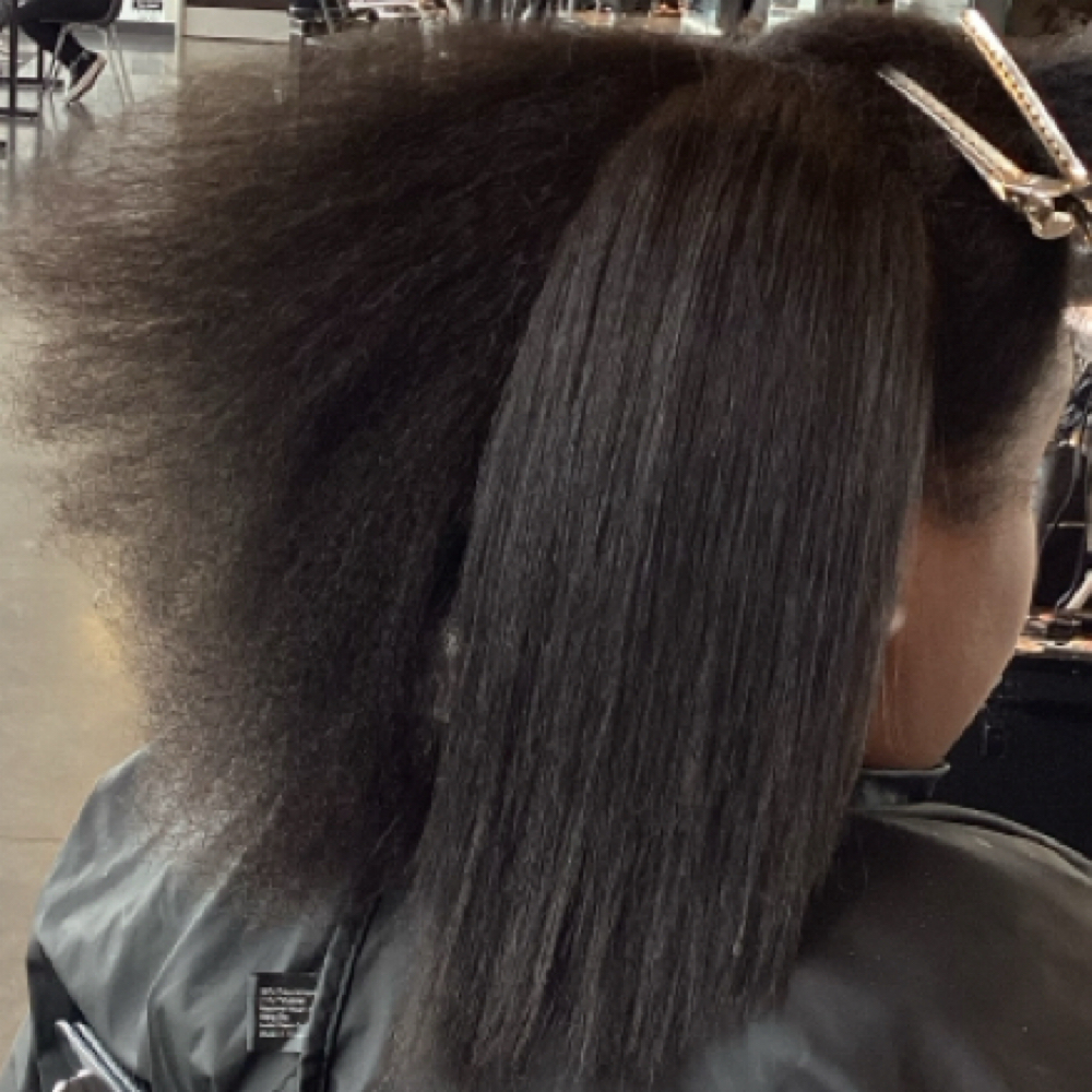 Silk Press at Lucky Your Hair Salon in Toledo, OH