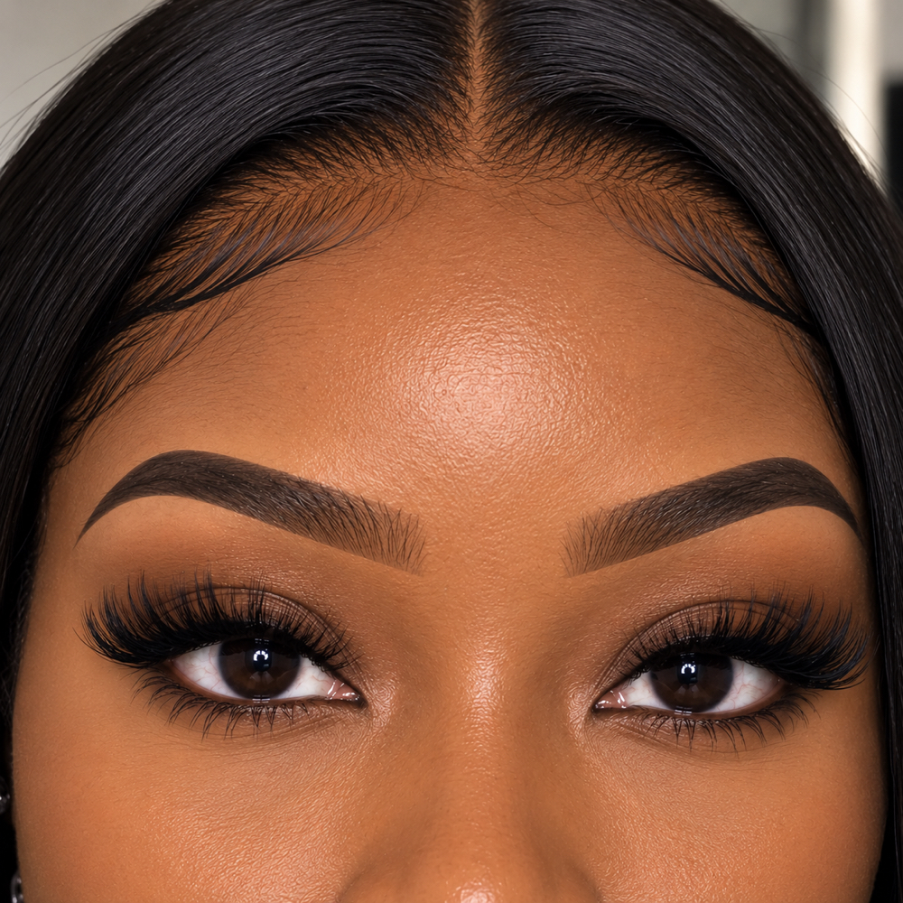 Brow Tint & Lash clusters at JoRi Luxe Beautè in St Thomas, VI