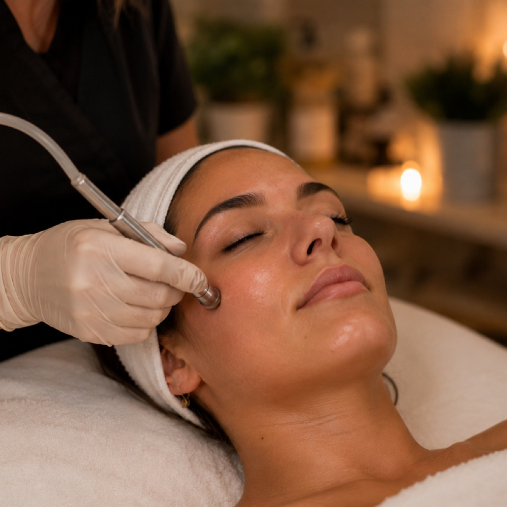Microdermabrasion at Sentir Spa in Flower Mound, TX