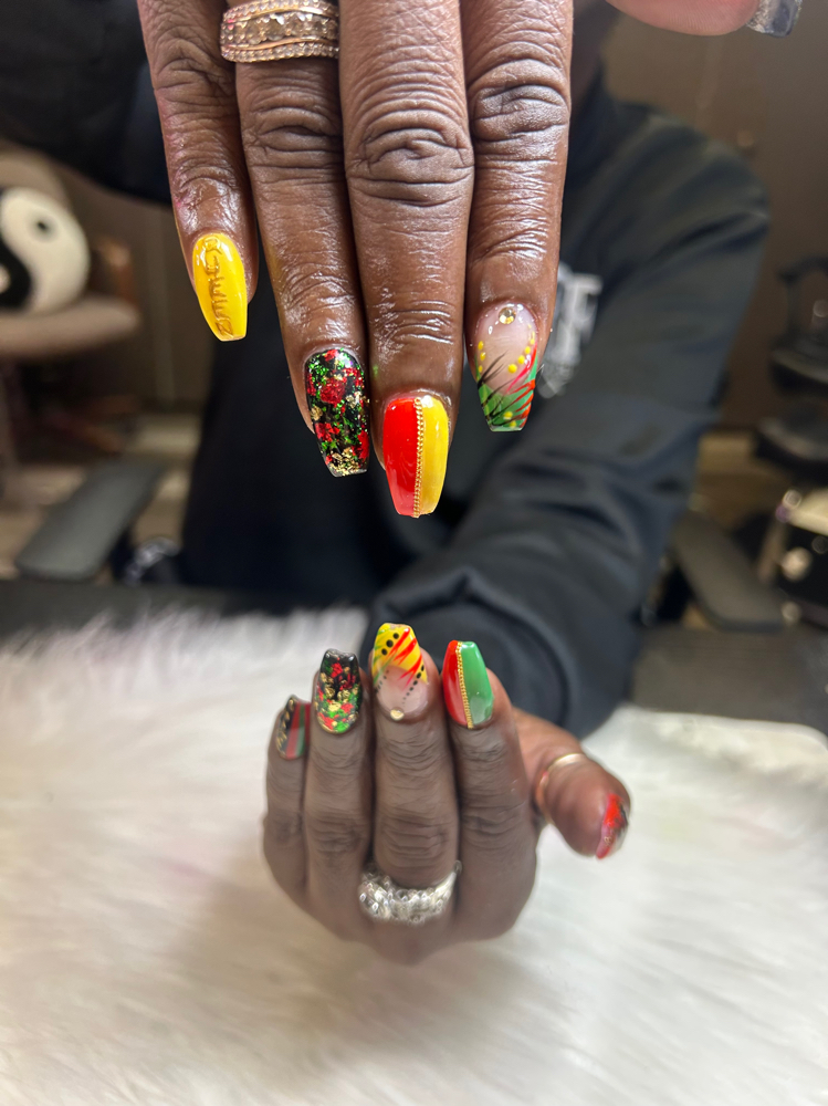 Do Your Thing Freestyle On ShrtNail at PrettyP Nailz in Sandusky, OH