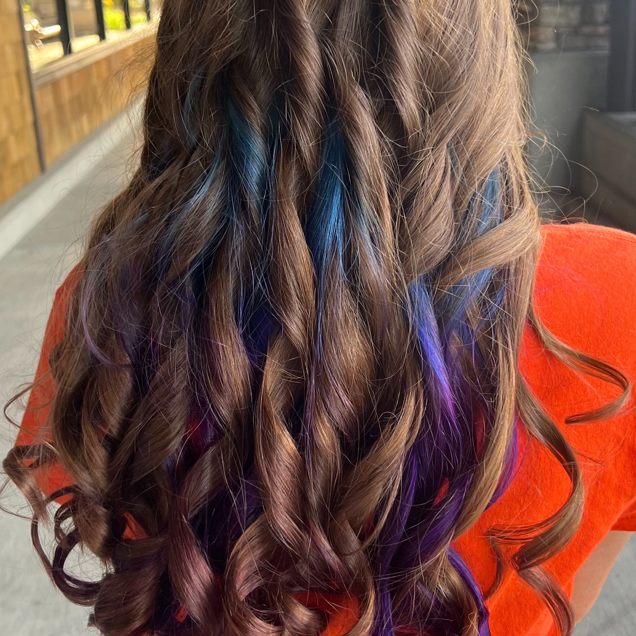 Peekaboo color - With Bleach at Styled.By.Ella in Yuba City, CA