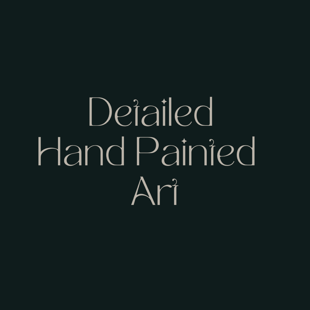 Detailed Hand Painted Art