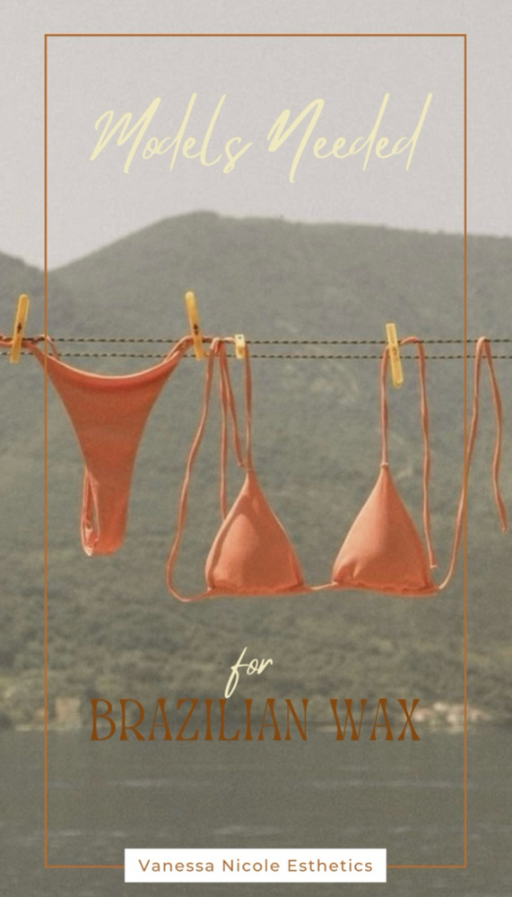 Brazilian Wax Model (V) Ends 9/8