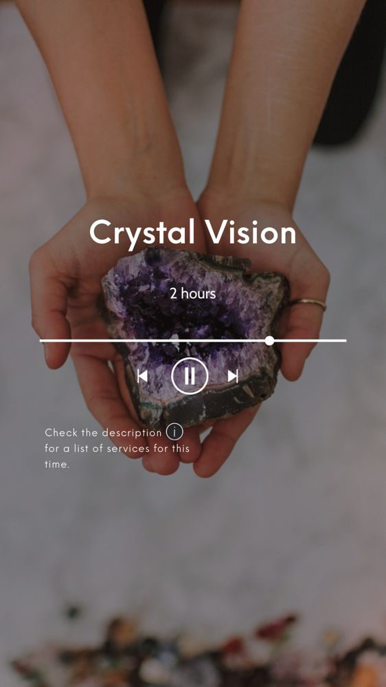 2 Hr- Crystal Vision- Full Change