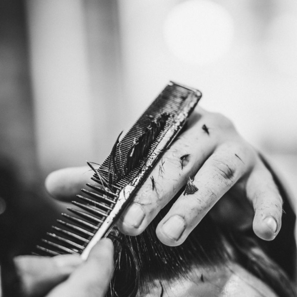 Mens Haircut at Halo in Rapid City, SD