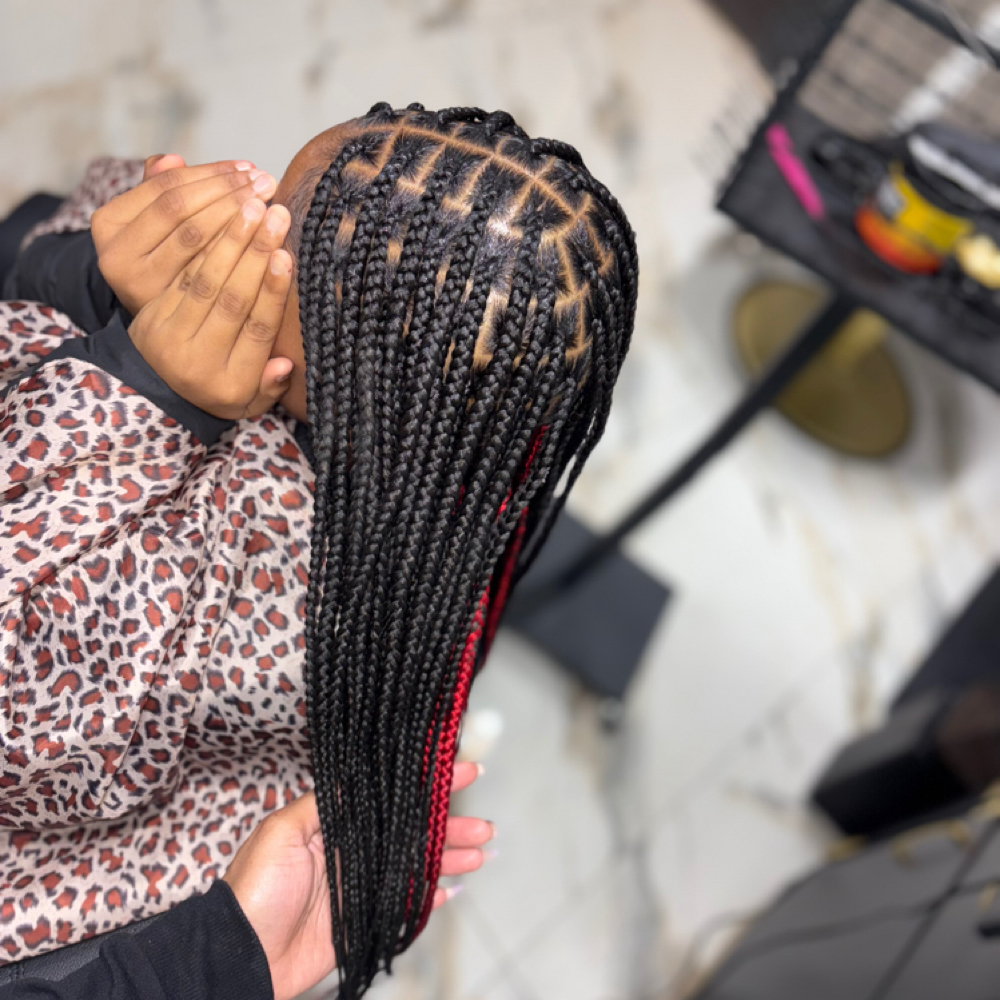 Kids Smedium Knotless at Hands Of Beauty By Kevionna in Racine, WI