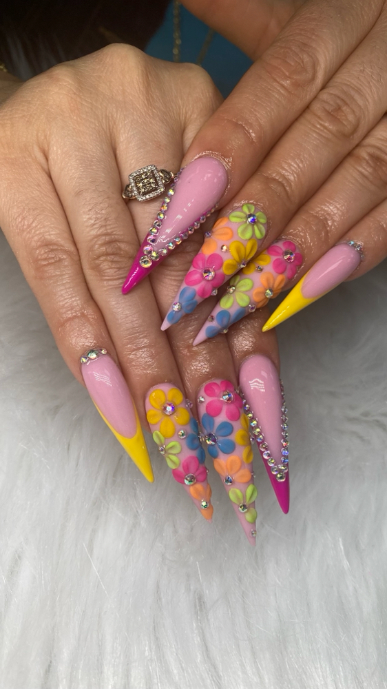 Design Fullset - Clients' Inspired at Glamour Nails & Spa in Harker Heights, TX