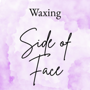 Side of Face/ Sideburn Wax at Allison Esthetics in Florence, AL