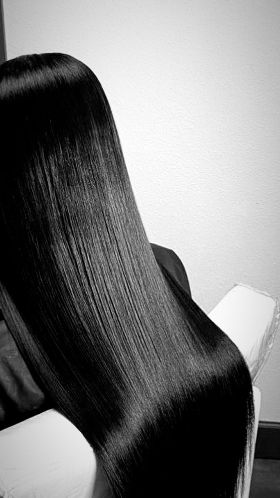 Return Brazilian Blowout at Karma Hair Studio in beverly, MA