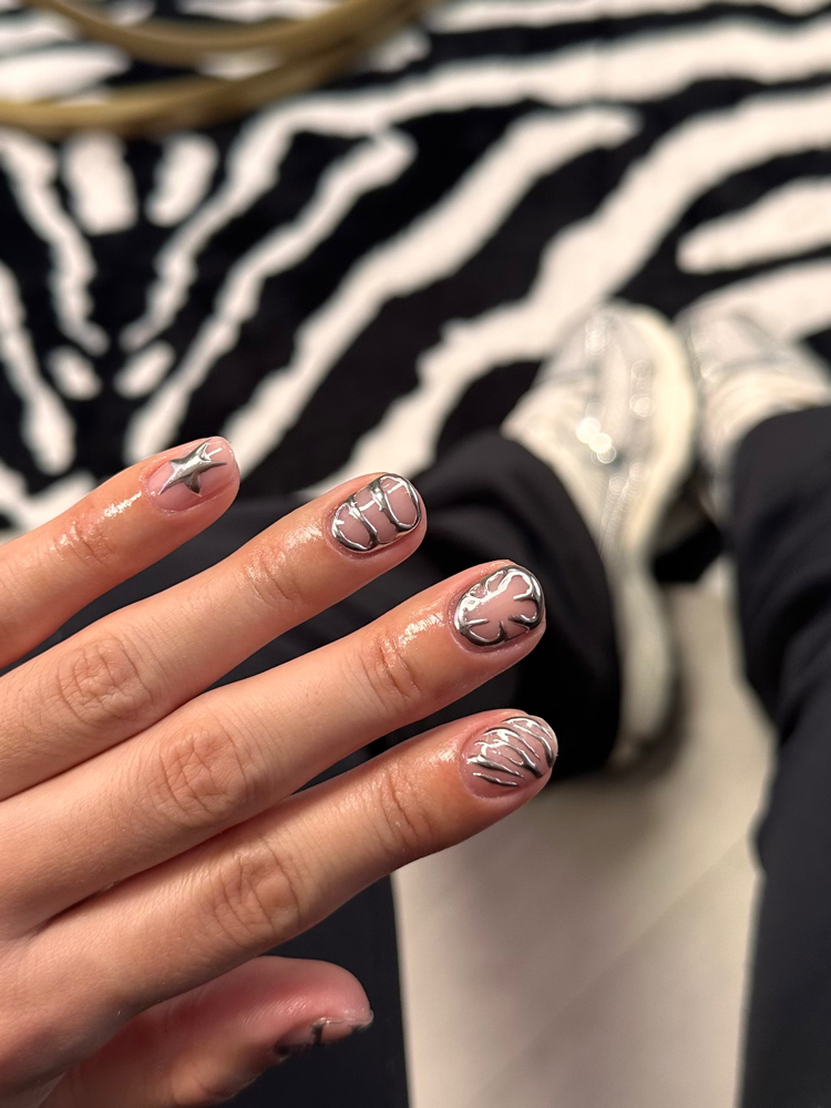 Structured Mani at ICYBNAILZ in Pinole, CA