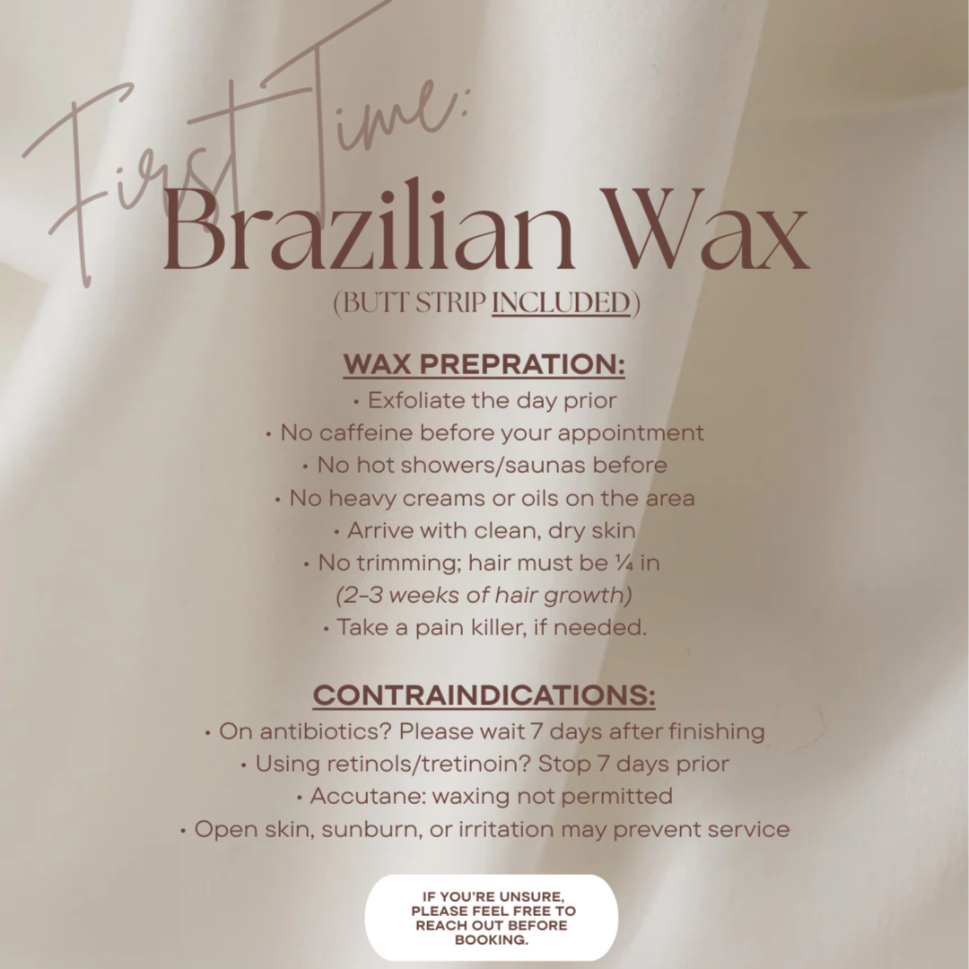 First time Brazilian Client ONLY