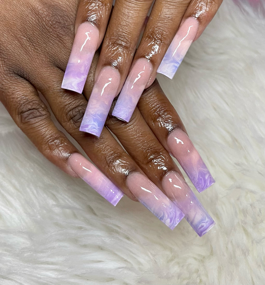 Marbled Ombré Fullset