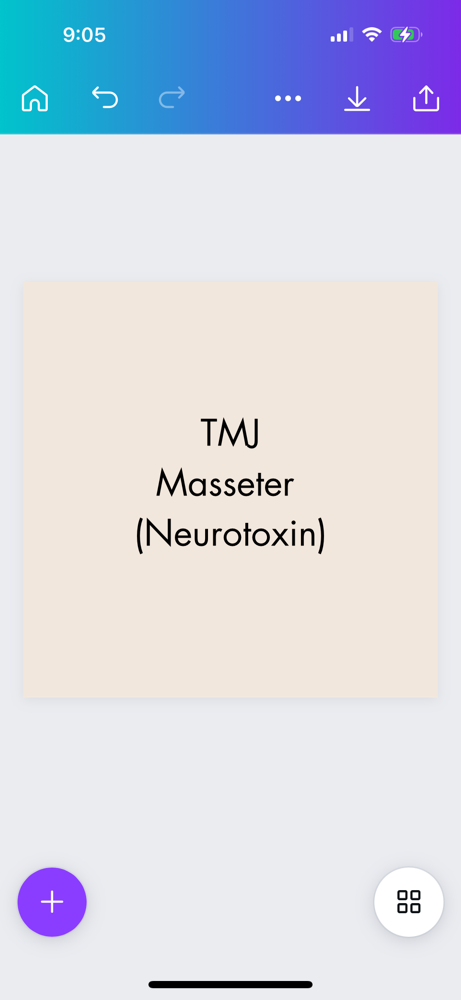 TMJ / Masseter Treatment