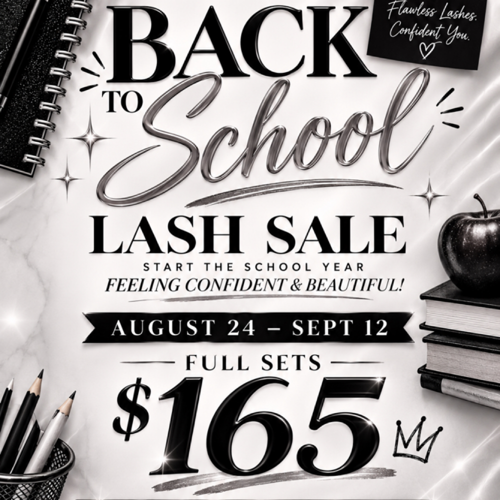 Back 2 School FULLSET SPECIAL at Lashtacular Lash Bar in Buffalo, NY