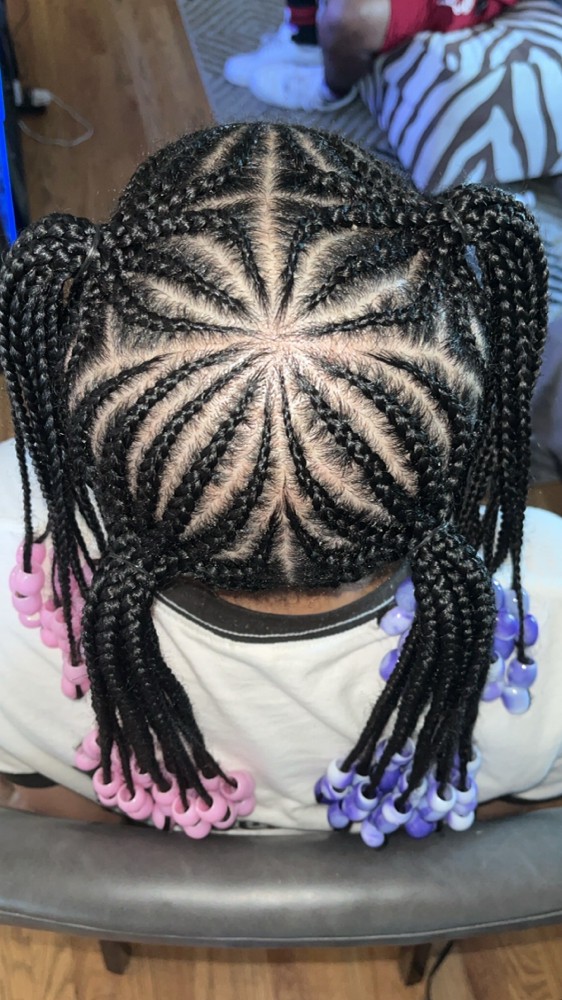 Kids Cornrow Braids (12 & Under) at BabyDzStyles in Cheney, WA