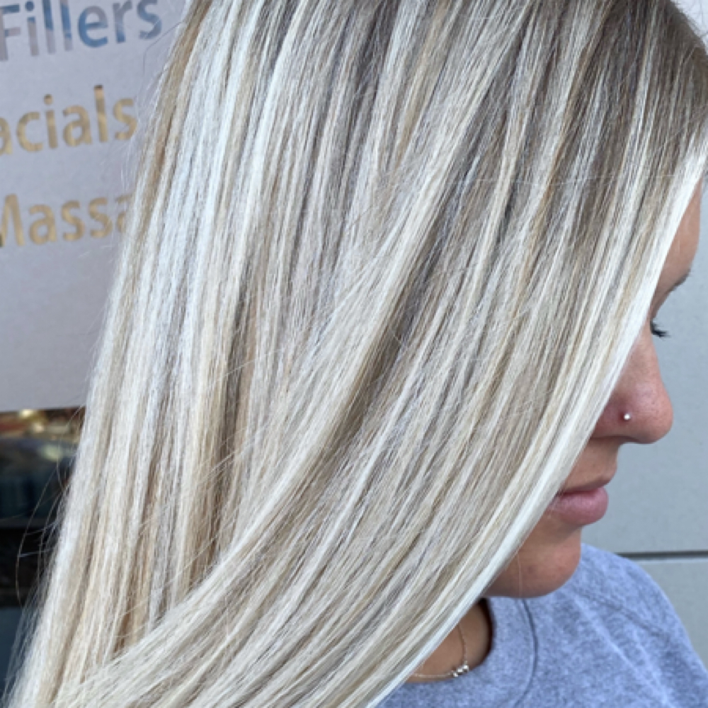 Full Glam Blonde + Base Color