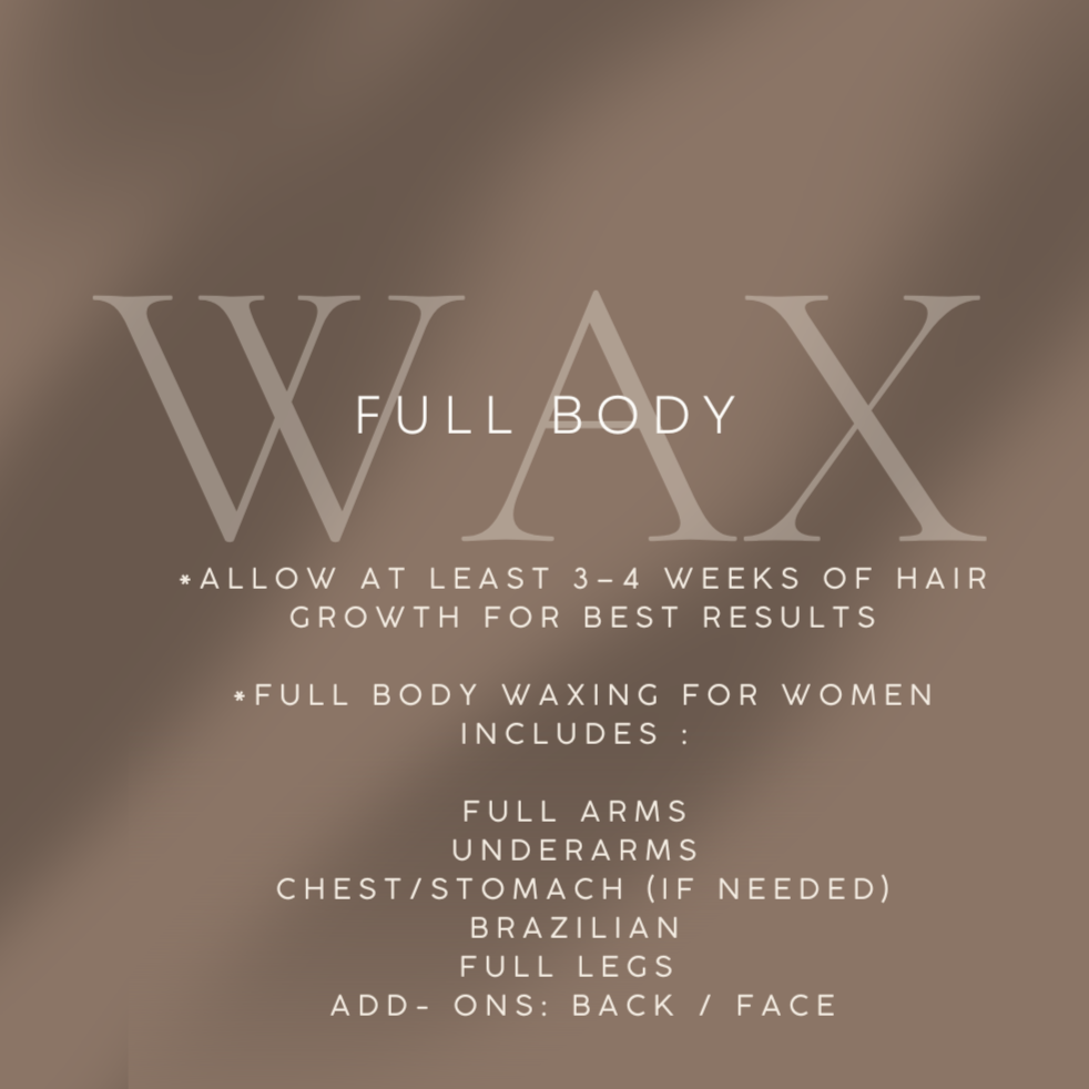 Full Body Wax ( See description) at Blessed Beauty & Wax in Fairfield, OH