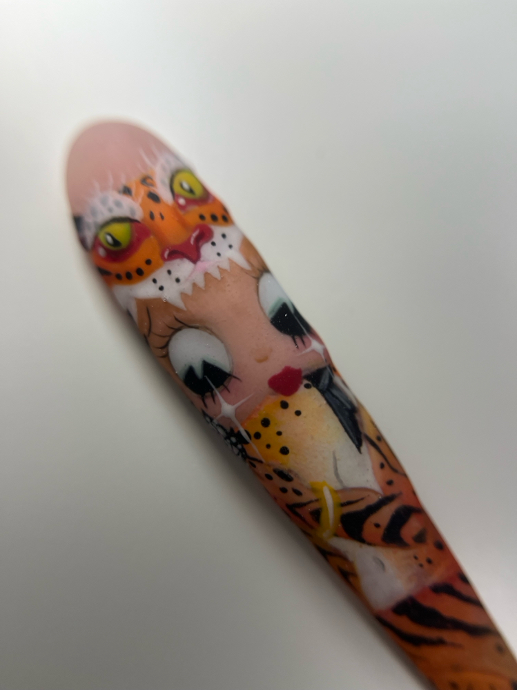 Detailed Artwork Acrylic FS/Fill at Doll Haüs in Crystal River, FL