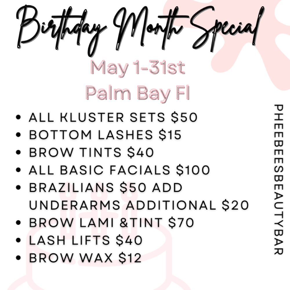 ALL KLUSTER LASH SET DEAL 💗 at Pheebeesbeautybar in Palm Bay, FL