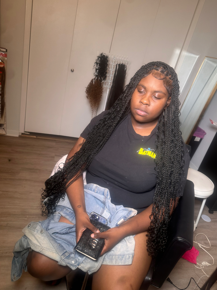 Island twist (buttlength)