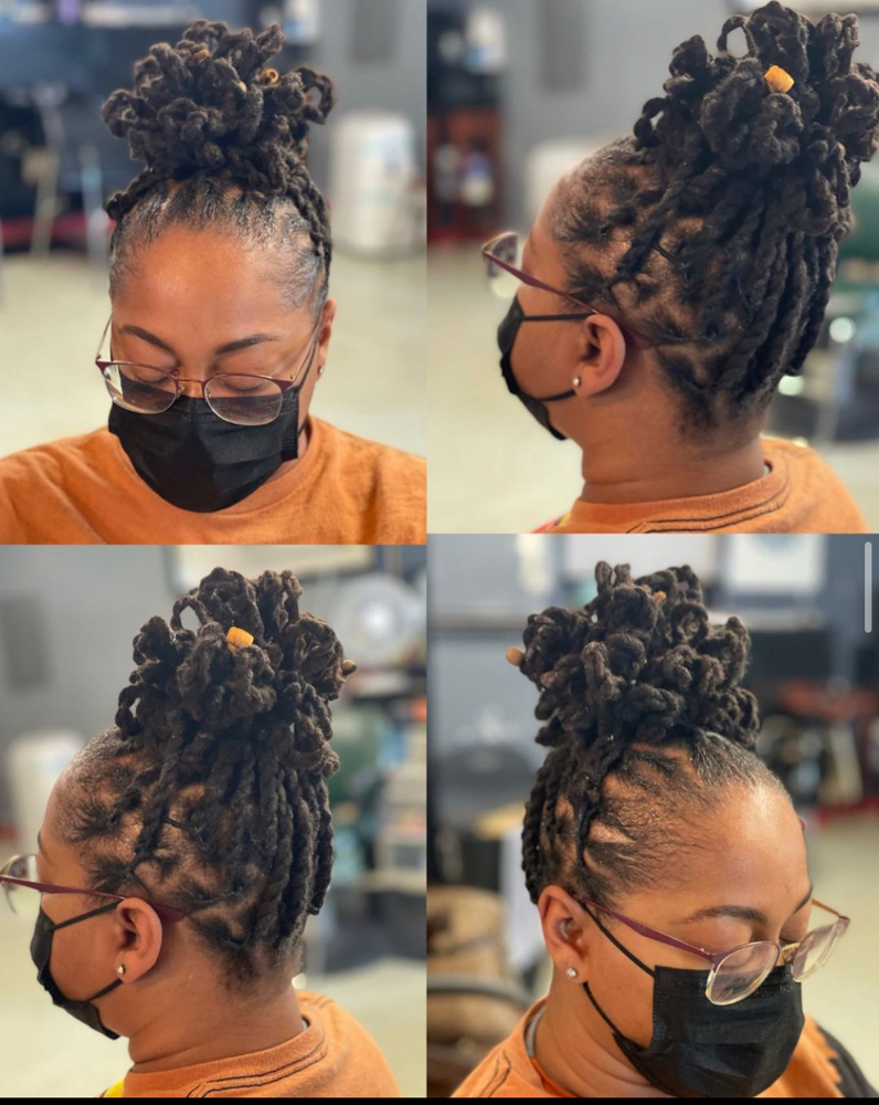 Moisturizing Shampoo+Retwist+style