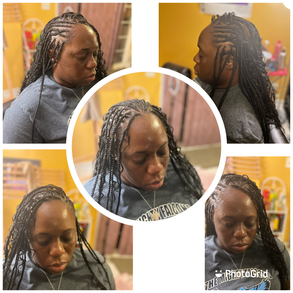 Layered Braids at E Creationz in Lynwood, IL