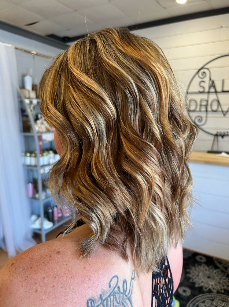 Balayage/Ombre’ With Haircut