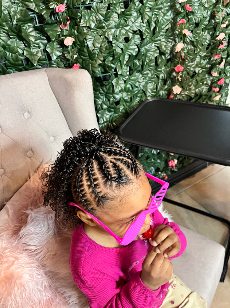 Kids Half Braids (up To 6) Under 6