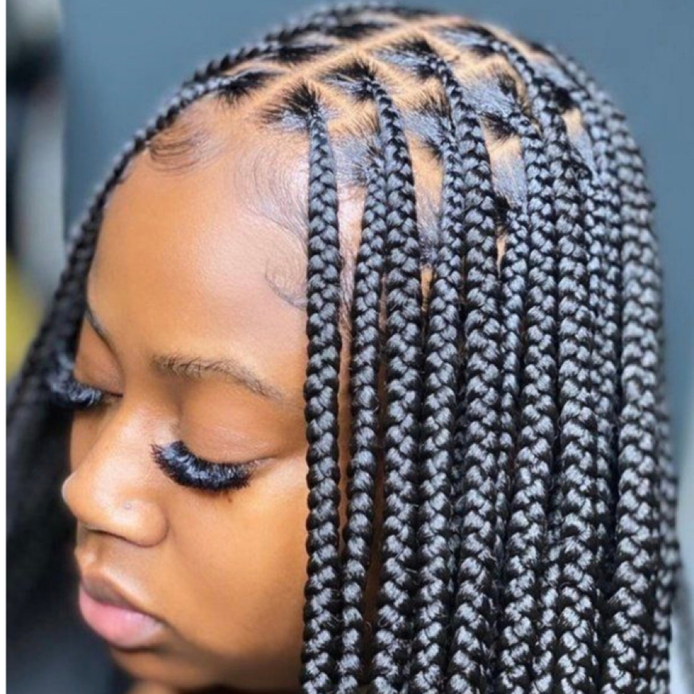 Knotless Braids (Small) at Cherry On Top Studio in Norcross, GA