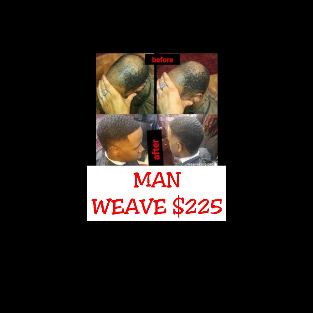 Man Weave Install 2Nd Appt