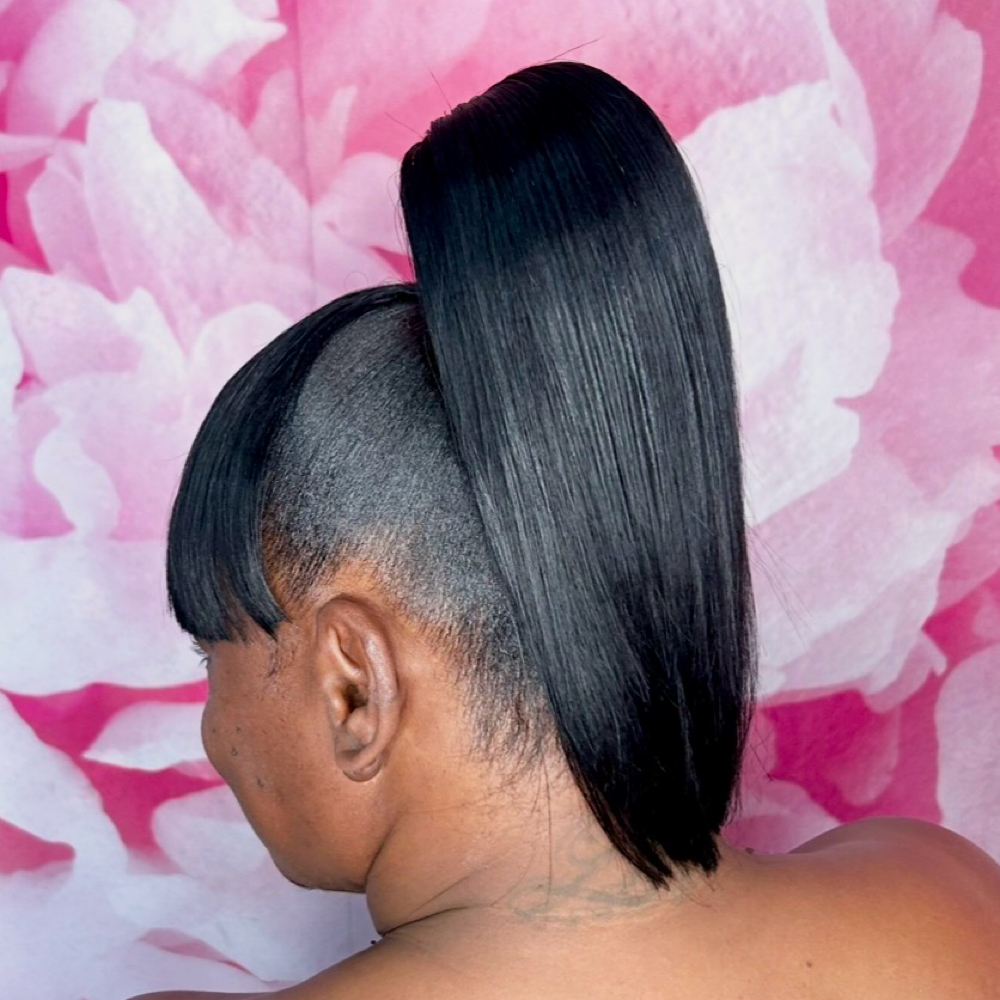 Sleek Pony at Everything Braids in Maitland, FL