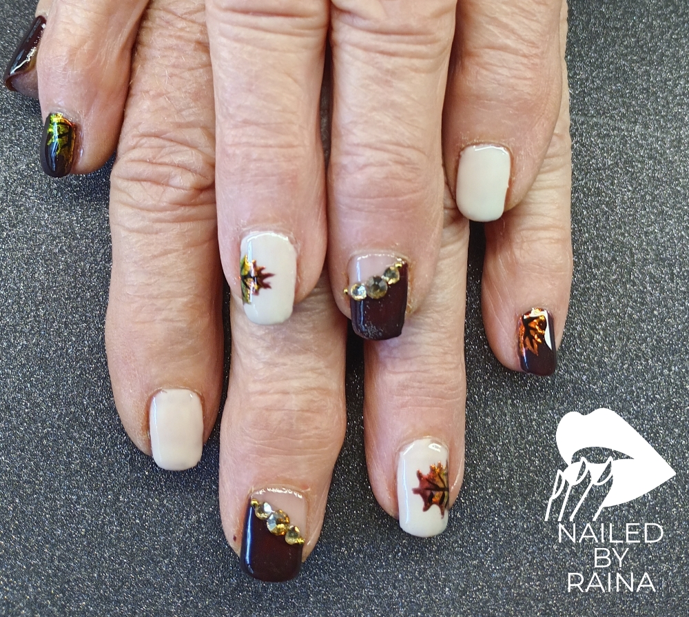 Gel Overlay at Nailed By Raina in Magalia, CA