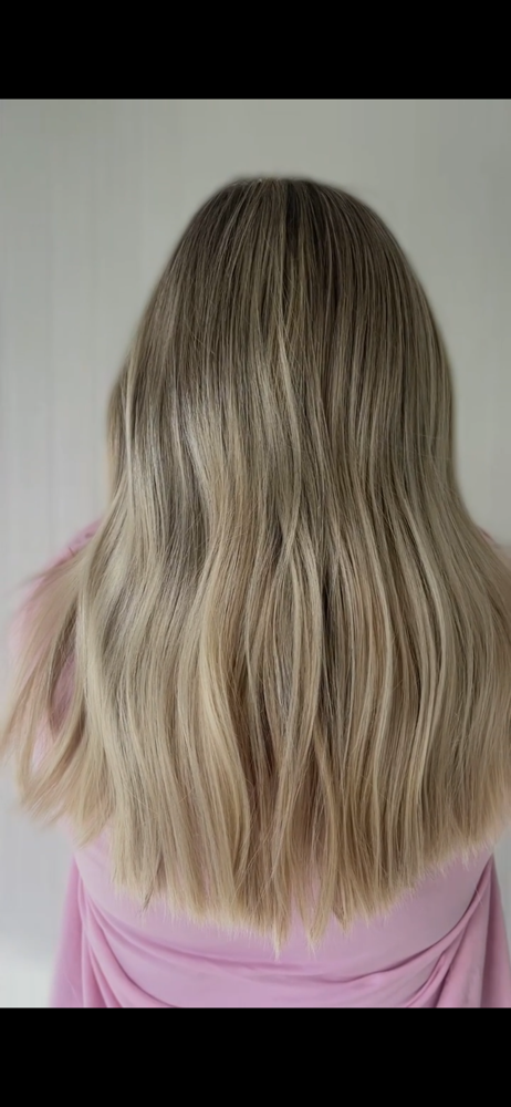 Partial Highlight & Grey Coverage