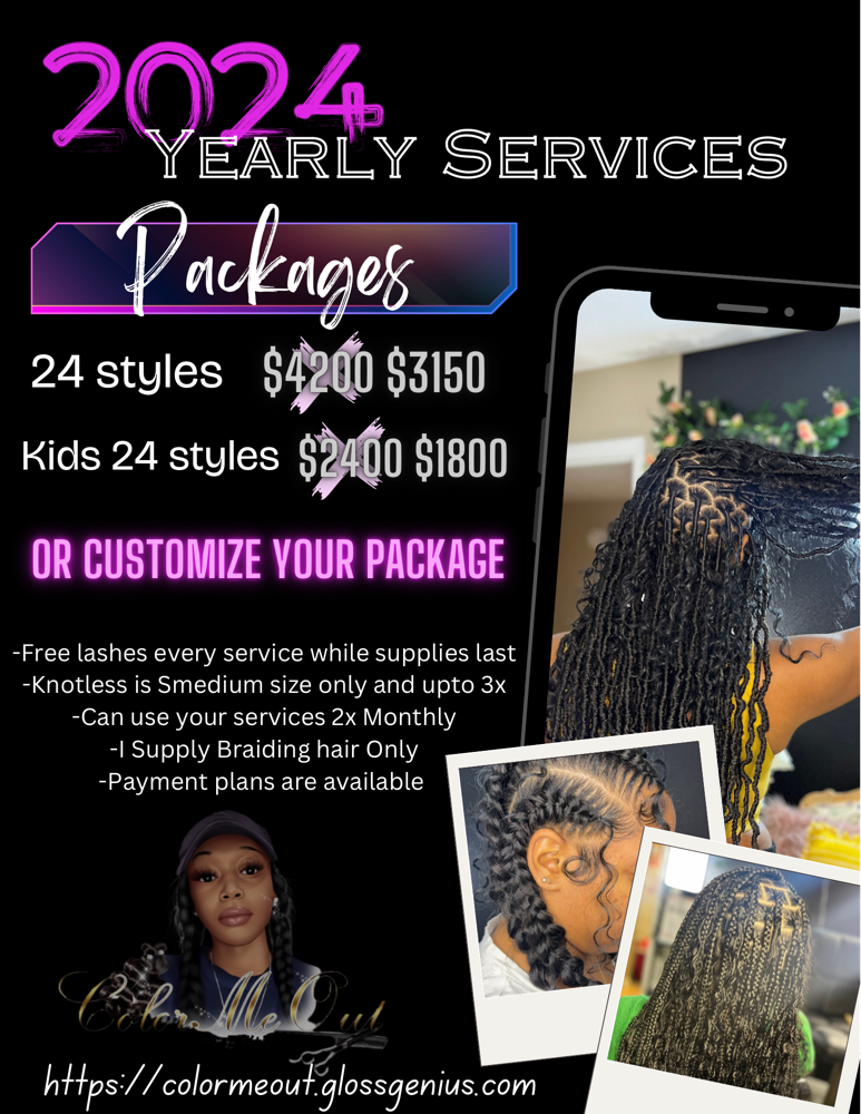 Yearly Adult Services