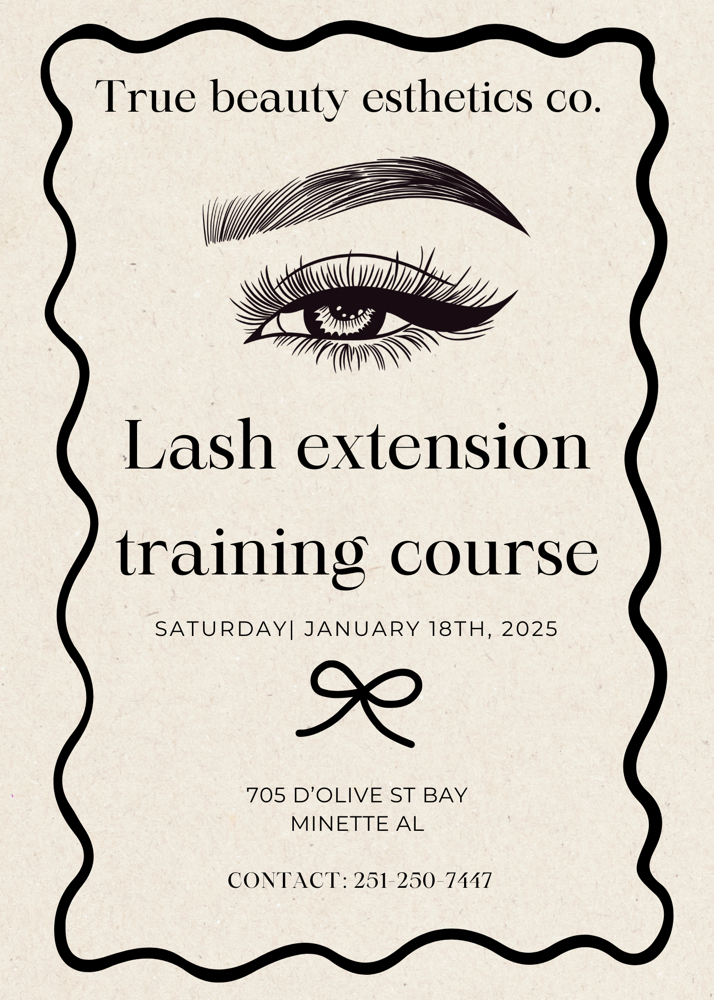 Lash Extension Training Course